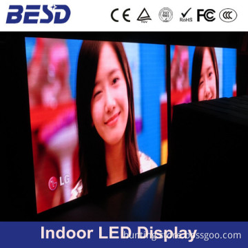 Shenzhen pixels 3mm indoor led screen / led video wall / TV show